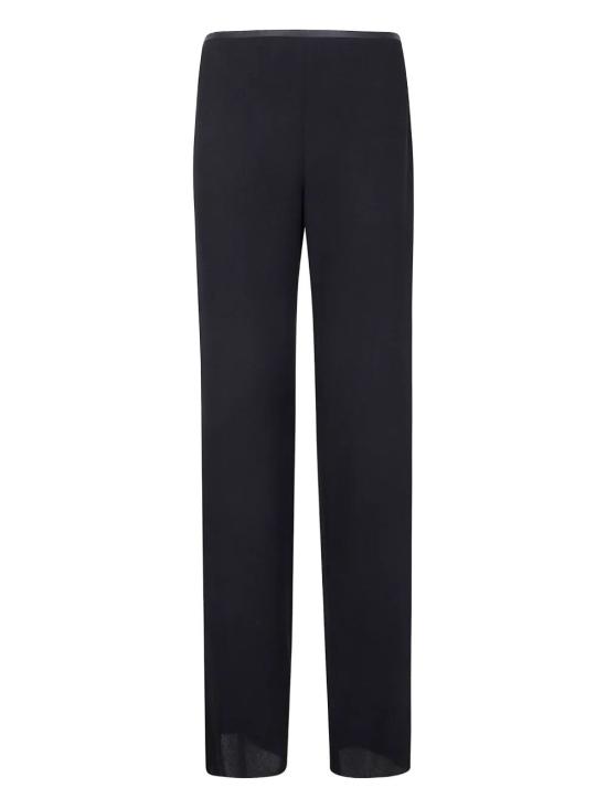 25FW 엠포리오 아르마니 스트레이트 팬츠 EW001145 AF17481 UC001 BLACK - EMPORIO ARMANI