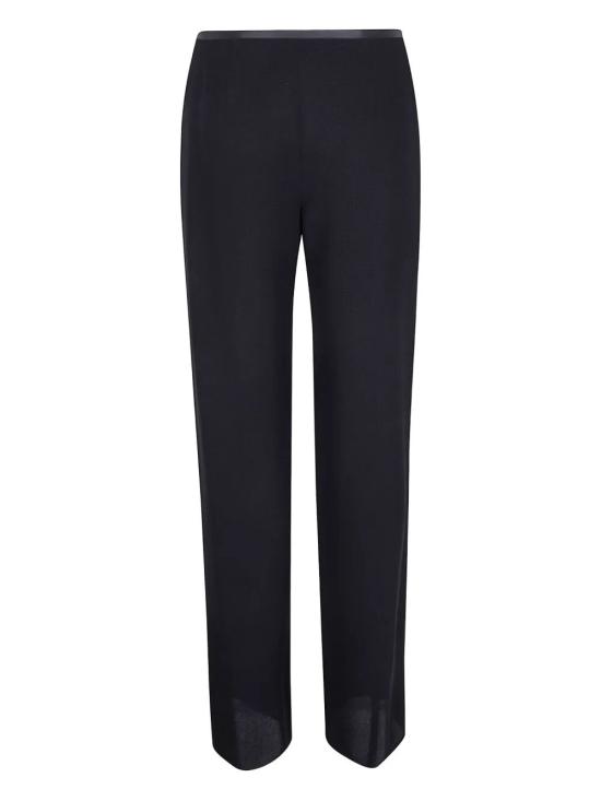 25FW 엠포리오 아르마니 스트레이트 팬츠 EW001145 AF17481 UC001 BLACK - EMPORIO ARMANI