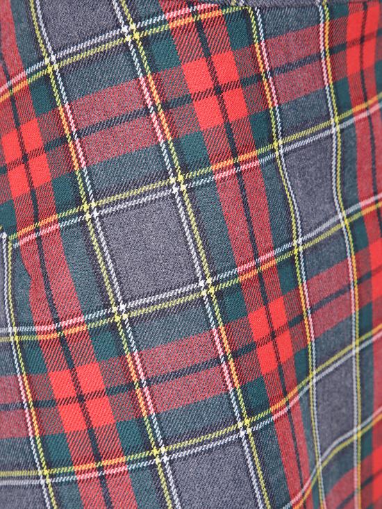 25FW 비비안웨스트우드 숏 스커트 1K01002C W0176 H203 RED GREEN - VIVIENNE WESTWOOD