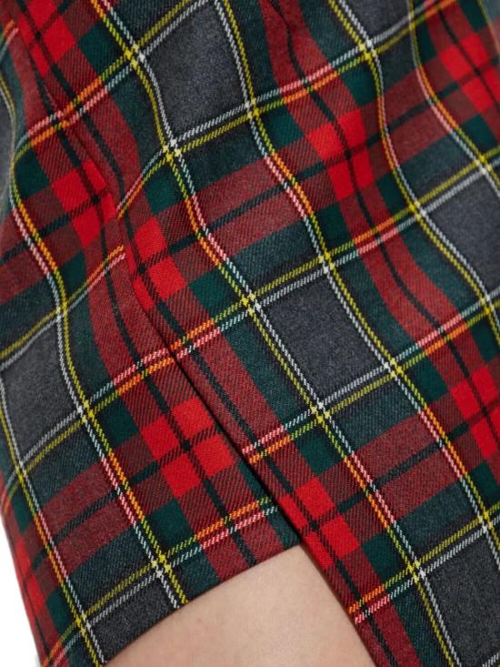 25FW 비비안웨스트우드 숏 스커트 1K01002C W0176 H203 RED GREEN - VIVIENNE WESTWOOD