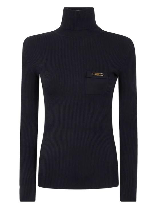 25FW 엘리자베타프랜치 터틀넥 MK11B56E2 110 NERO - ELISABETTA FRANCHI