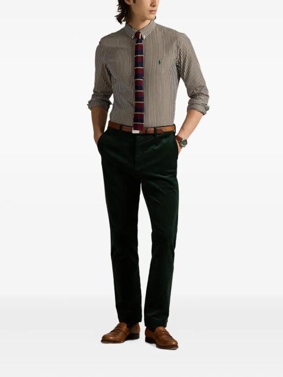 25FW 폴로 랄프로렌 긴팔 셔츠 710 929 344 026 COPPER BROWN WHITE - POLO RALPH LAUREN