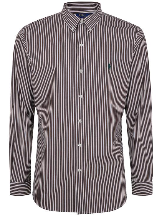 25FW 폴로 랄프로렌 긴팔 셔츠 710 929 344 026 COPPER BROWN WHITE - POLO RALPH LAUREN