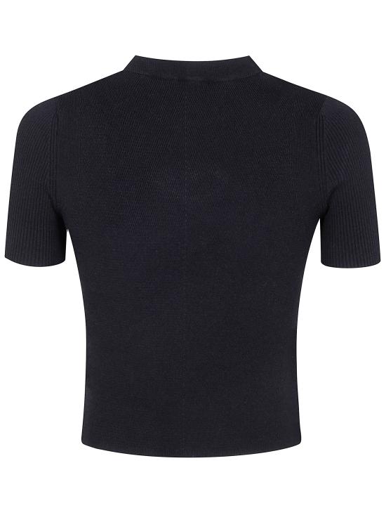 25FW 디젤 M 발라리 숏슬리브 점퍼  A19674 0DLAX 9XX BLACK - DIESEL