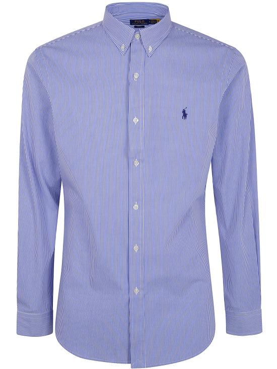 25FW 폴로 랄프로렌 긴팔 셔츠 710 928 254 007 BLUE WHITE HAIRLINE STRIP - POLO RALPH LAUREN