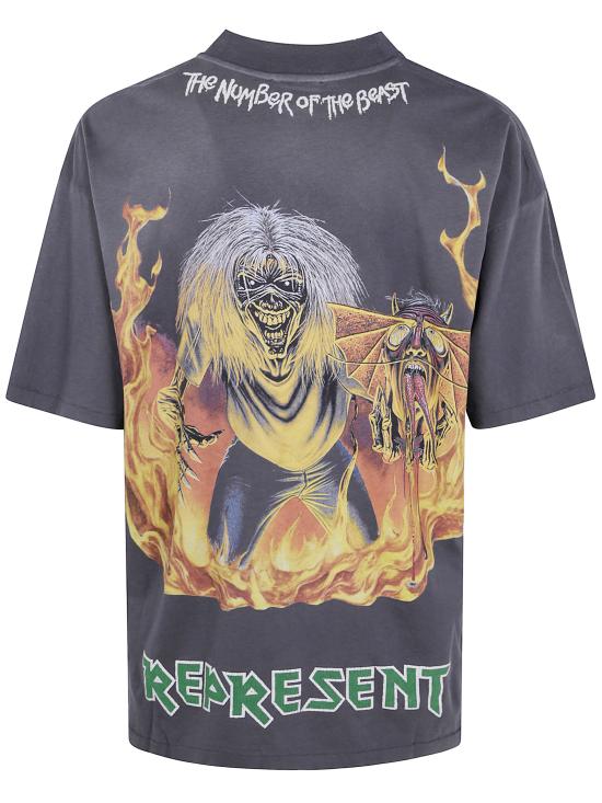 25FW 리프레젠트 반팔 티셔츠 MLM100583 46 46 SUNFADE GREY - REPRESENT