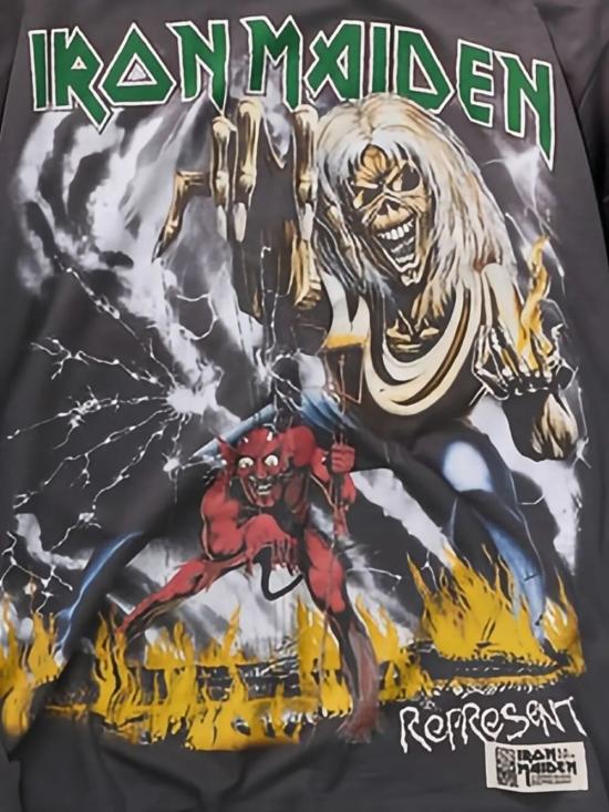 25FW 리프레젠트 반팔 티셔츠 MLM100583 46 46 SUNFADE GREY - REPRESENT