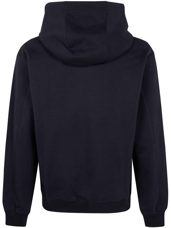 25FW 카사블랑카 후드 티셔츠 U MPF25 JTP 150 01 BLACK LOOPBACK - CASABLANCA