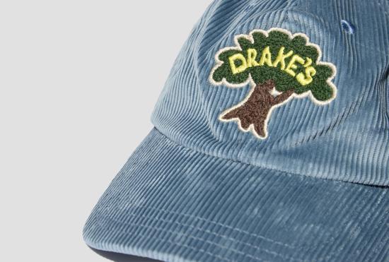  드레익스 DR1AG22511001200 CORNFLOWER BLUE DOM - DRAKE'S