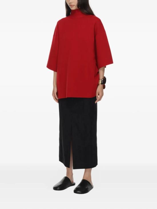 25FW 까르벵 스웨터 6252K21143CRIMSON Red - CARVEN