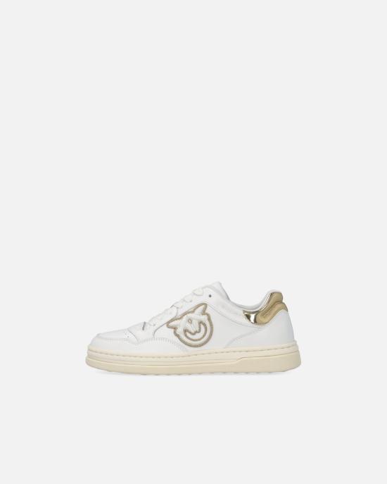 25SS 핑코 뮬/슬리퍼 SS0077P014 ZIA White platinum - PINKO