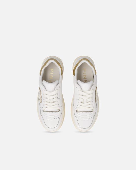 25SS 핑코 뮬/슬리퍼 SS0077P014 ZIA White platinum - PINKO