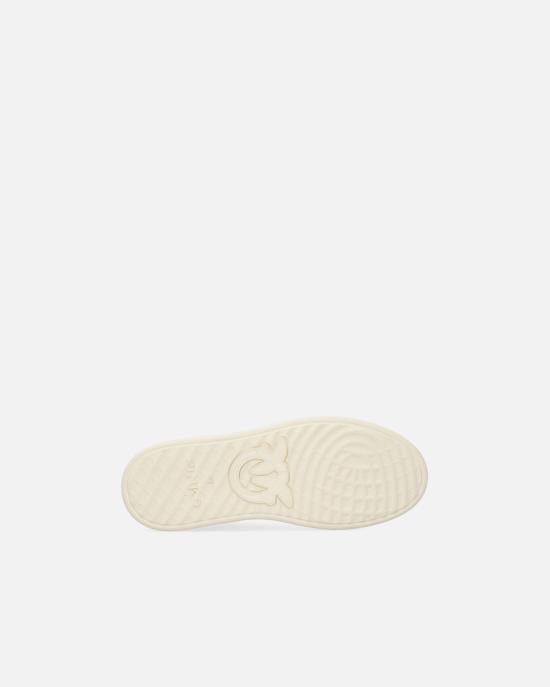 25SS 핑코 뮬/슬리퍼 SS0077P014 ZIA White platinum - PINKO