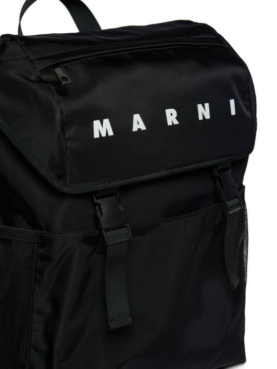 25FW [주니어] 마르니 백팩 M01637M00TJ 0M900 Black - MARNI