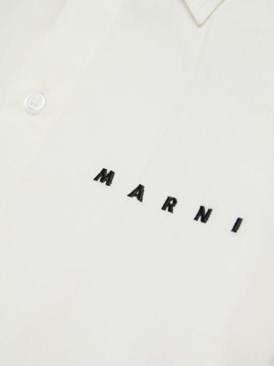25FW [주니어] 마르니 셔츠 M01628M00UW 0M114 White - MARNI