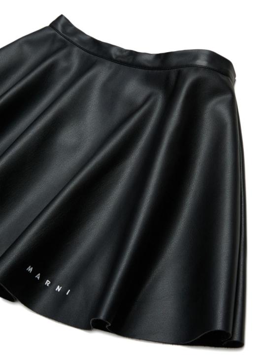 25FW [주니어] 마르니 스커트 M01508M00W2 0M900 Black - MARNI