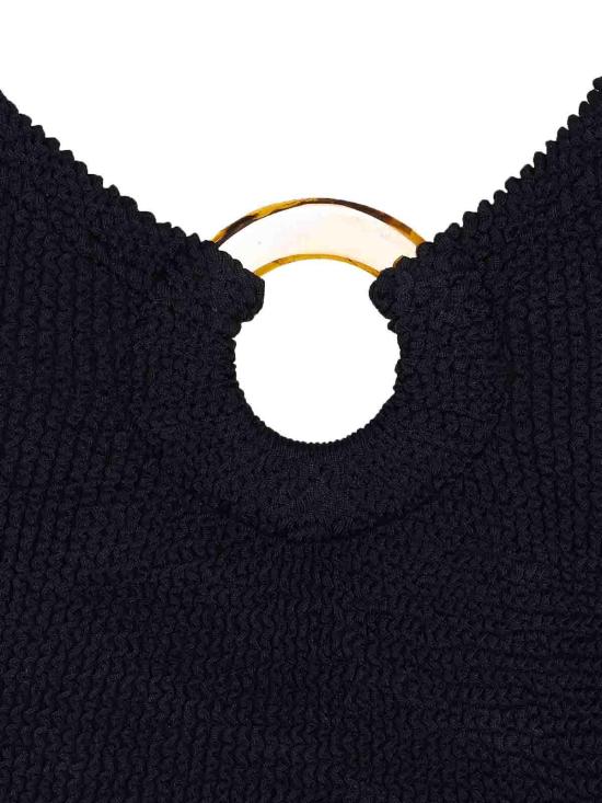  훈자 지 원피스 수영복 CELINEBLACK Black - HUNZA G