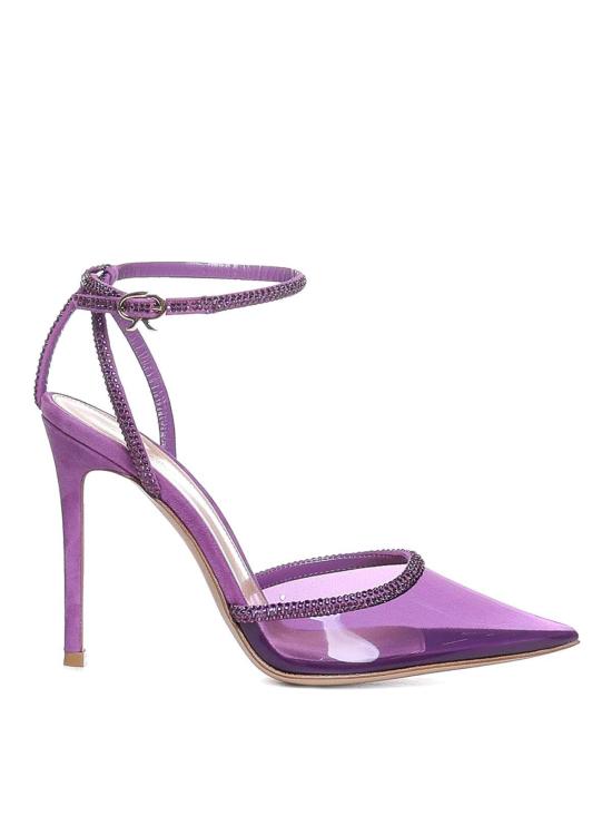  지안비토로시 힐/펌프스 G9540615RICPLCFRFRPLEXICAMOSCIOFREESIAFREESI Purple