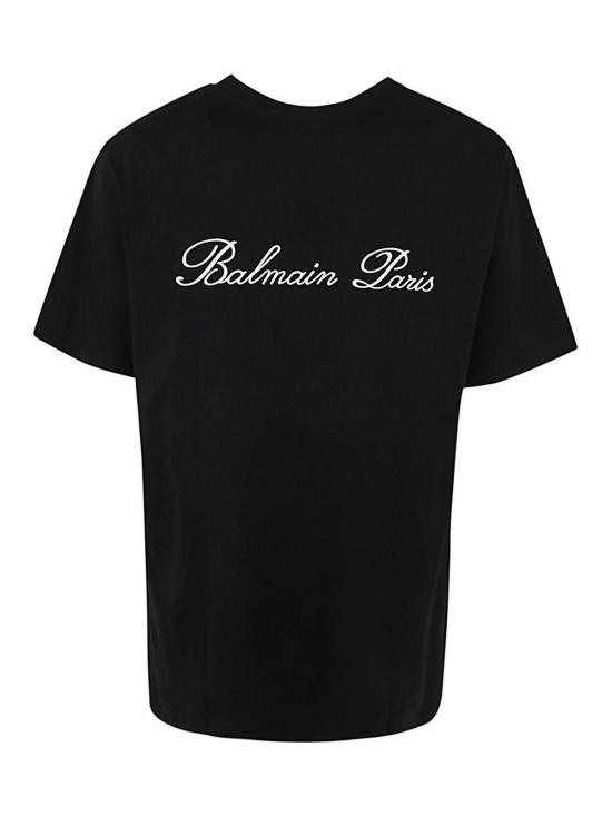  발망 반팔 티셔츠 CH1EG010BC68EAB Black - BALMAIN