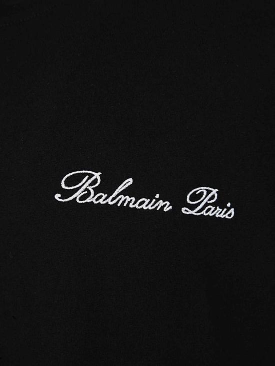  발망 반팔 티셔츠 CH1EG010BC68EAB Black - BALMAIN