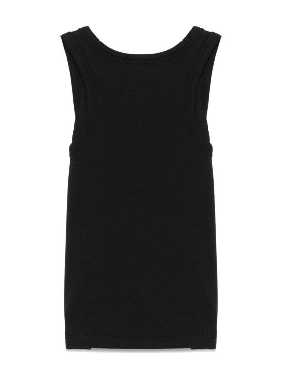 25SS [키즈] 모스키노 탑 HDM06M LBA3960100 Black - MOSCHINO