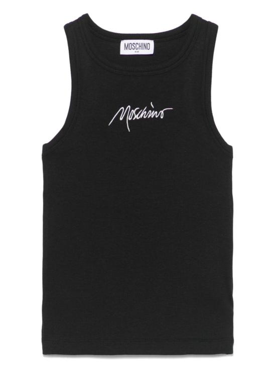 25SS [키즈] 모스키노 탑 HDM06M LBA3960100 Black