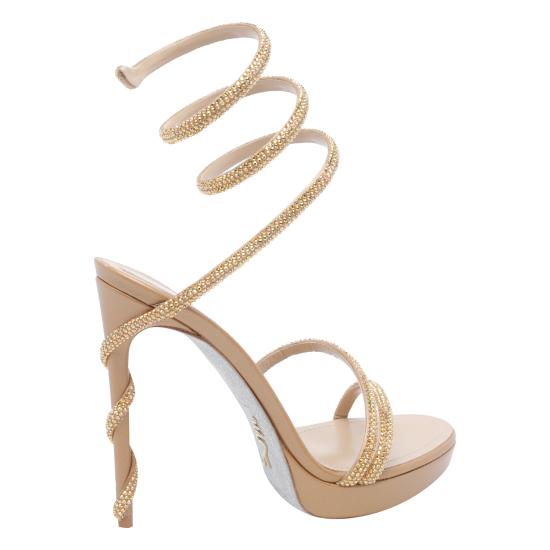 25FW 르네 카오빌라 샌들 C12597 120R001V184 Golden - RENE CAOVILLA