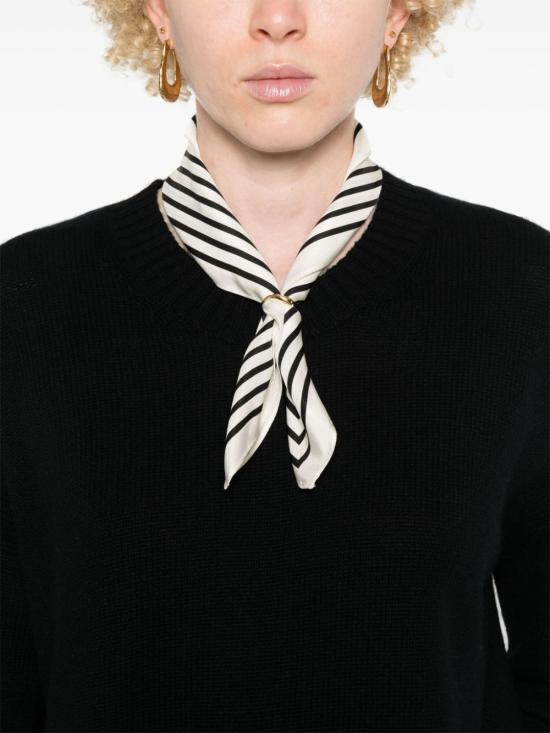  얼루드 스웨터 24511151 90 Black - ALLUDE