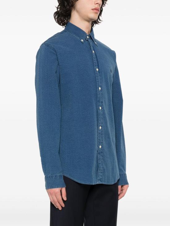 25SS 폴로 랄프로렌 데님 셔츠 710938519 002 Blue - POLO RALPH LAUREN