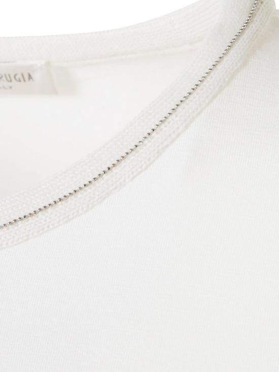  르 트리콧 페루자 긴팔 티셔츠 66859 3020 White - LE TRICOT PERUGIA