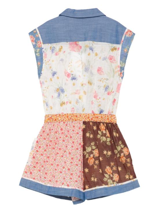 25FW [주니어] 짐머만 점프수트 4668YSS252 SPLICED SPLI MultiColour - ZIMMERMANN