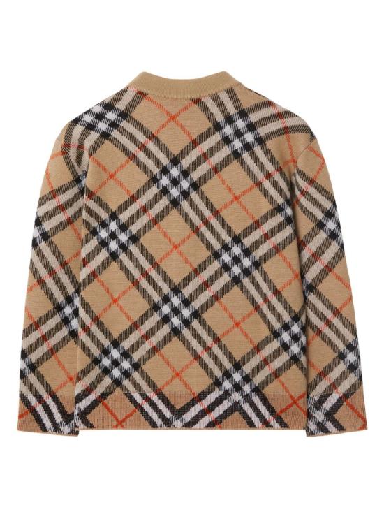 25SS [주니어] 버버리 가디건 8104300 B9368 Beige - BURBERRY