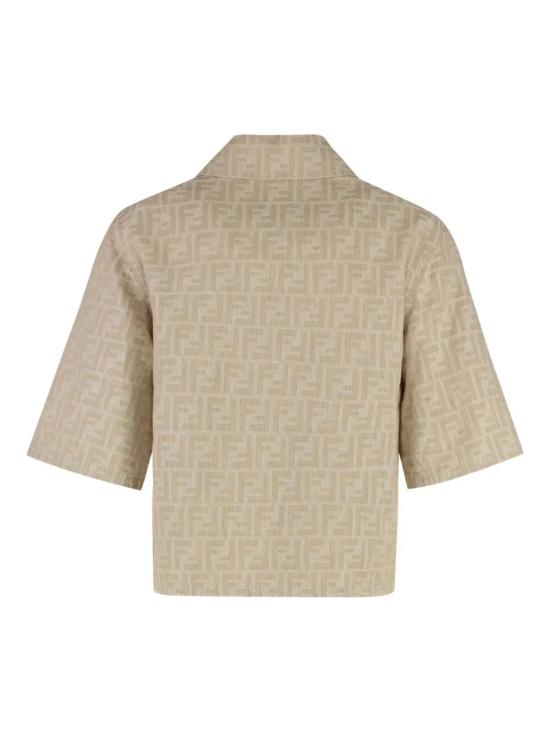 25FW 펜디 자켓 FLF790 ASMF F1SAZ RAFFIA - FENDI