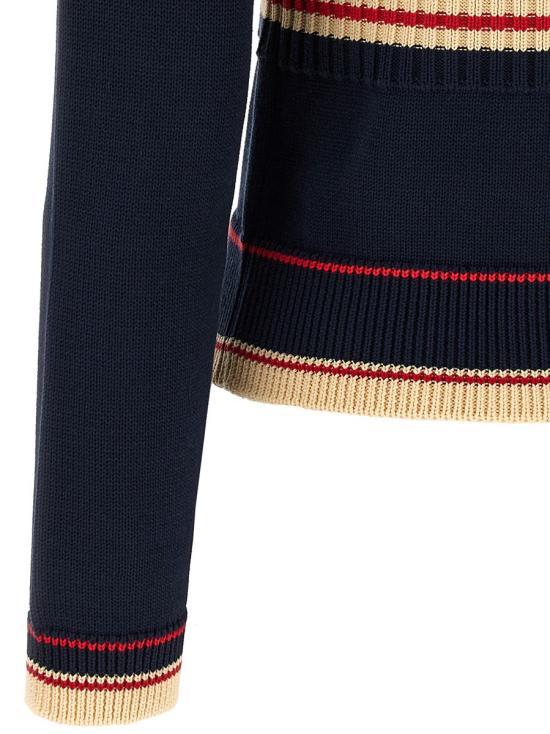 25FW 발렌티노 가라바니 스웨터 B3KC66Q9HM0W6 BLUE - VALENTINO GARAVANI