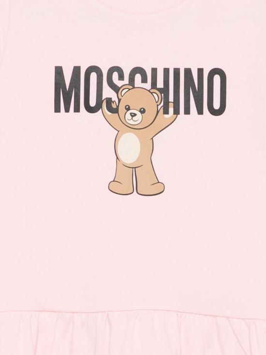 25FW [주니어] 모스키노 원피스 HDV0H9 LAA1050209 Pink - MOSCHINO