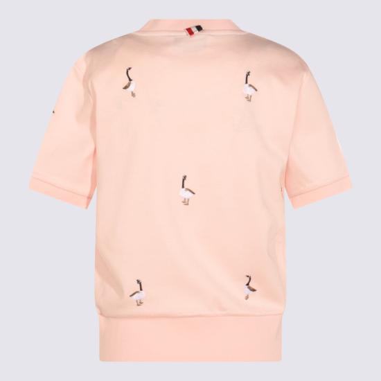 25FW 톰브라운 스웨터 FJS216EJ0055680 LT PINK - THOM BROWNE