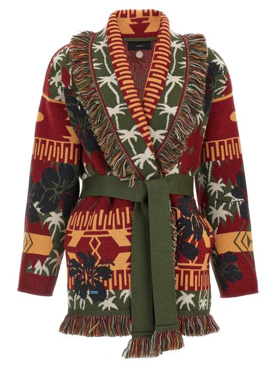 25FW 알라누이 가디건 LWHB064E25KNI00956255625 MULTICOLOR