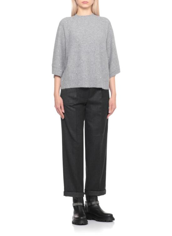 25FW 파비아나 필리피 스웨터 MAD215F067D2968132 GREY - FABIANA FILIPPI