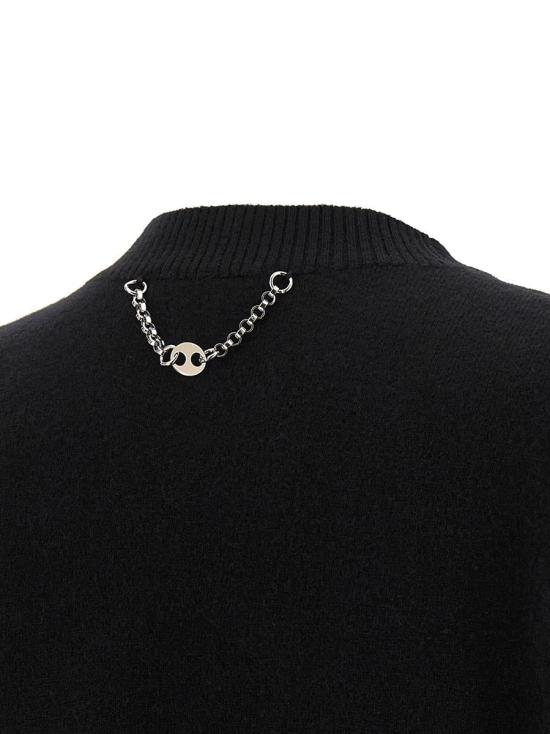 25FW 파코라반 가디건 25AMPU055ML0323P001 Black - PACO RABANNE