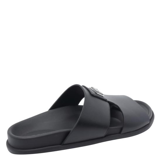 25FW 돌체앤가바나 뮬/슬리퍼 A80506A9Q6780999 Black - DOLCE & GABBANA