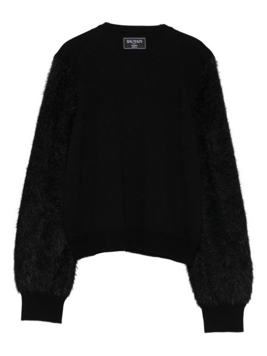 25FW [주니어] 발망 가디건 BX9A70 Z3297930OR Black - BALMAIN