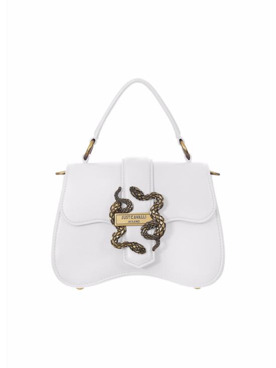 25SS 저스트까발리 토트백 78RA4BA9 ZSA89003 White
