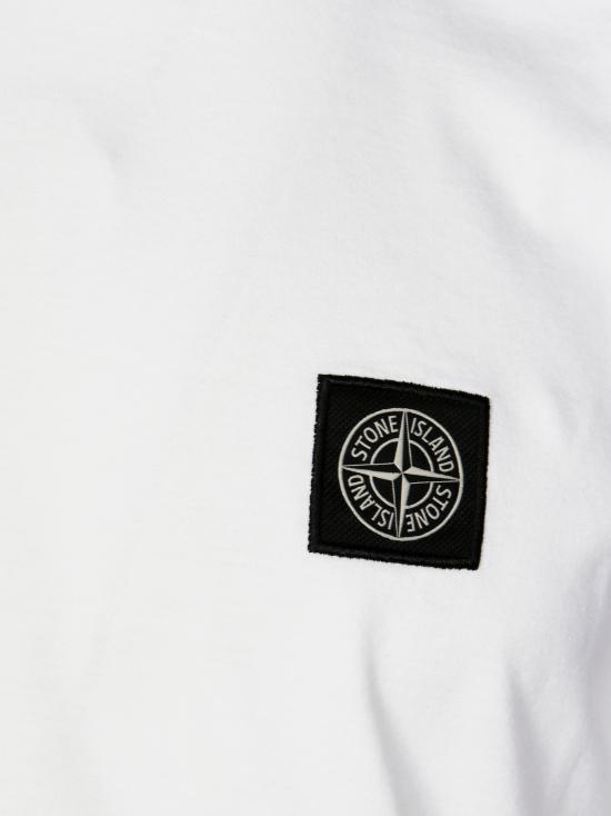 25FW 스톤 아일랜드 반팔 티셔츠 K2S152100027S0013 V001 BIANCO - STONE ISLAND