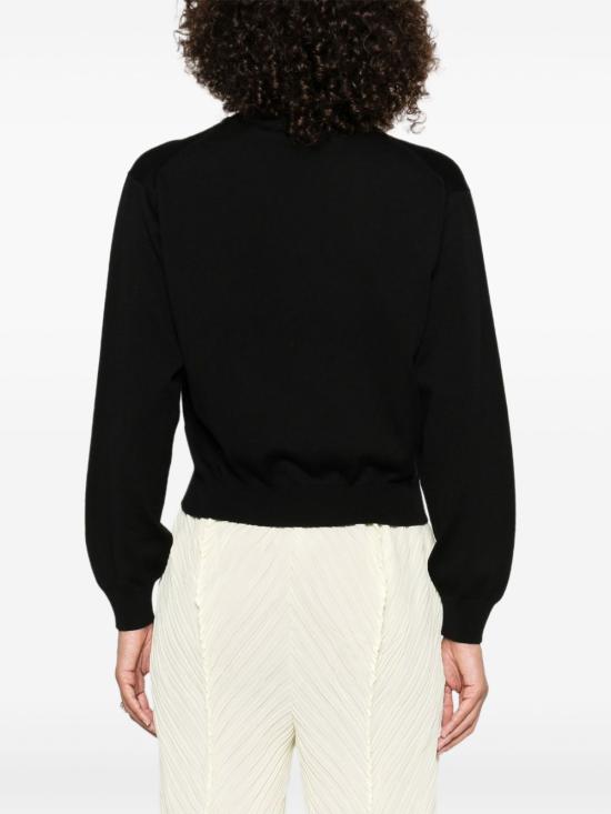 25FW 겐조 가디건 FF62CA7183LB 99JBLACK Black - KENZO