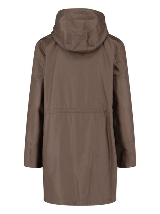 25FW 버버리 코티드 개버딘 파카 8116104 A1336 Green - BURBERRY