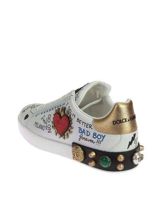  돌체앤가바나 스니커즈 CS1539 AH029 8I049 White - DOLCE & GABBANA