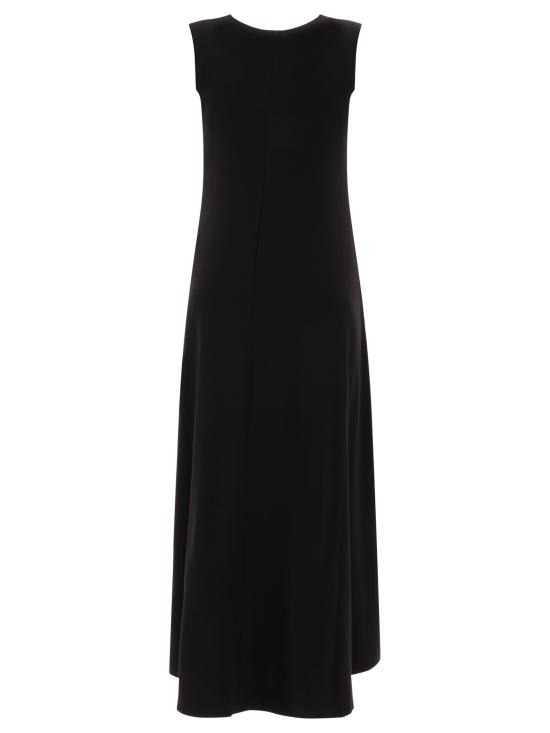 25SS 노마카말리 롱 원피스 KK1263 PL015 001 Black - NORMA KAMALI