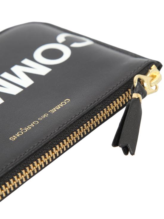  꼼데가르송 휴즈 로고 파우치 지갑 SA8100HL BLACK Black - COMME DES GARCONS