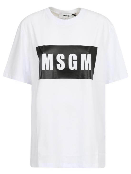 26FW 엠에스지엠 탑 2000MM520 200002 01 White