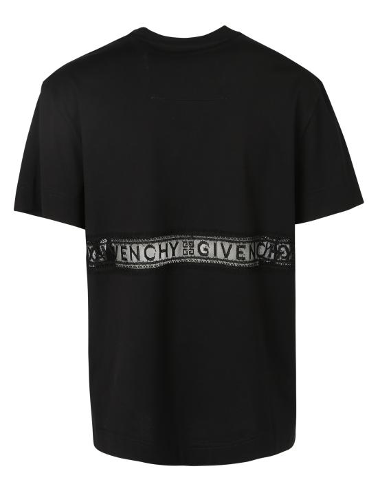  지방시 반팔 티셔츠 BW709T 3Z7Z 001 Black - GIVENCHY